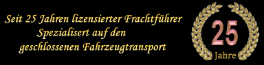 Motorrad Transport Deutschland und Schweiz mit Verzollung